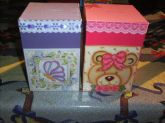 cofre em mdf decorado
